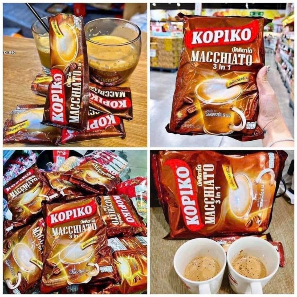 Cà phê sữa Kopiko Macchiato thái lan