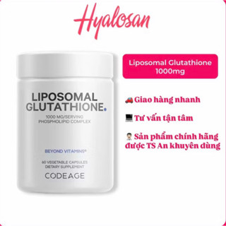 [SHOP MALL CHÍNH HÃNG] LIPOSOMAL GLUTATHIONE 1000mg