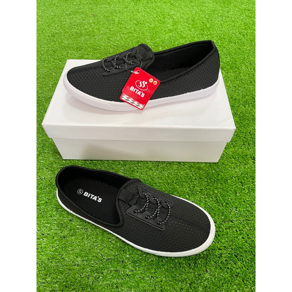 GIÀY VẢI LƯỜI NỮ BITAS GVW.36(ĐEN)