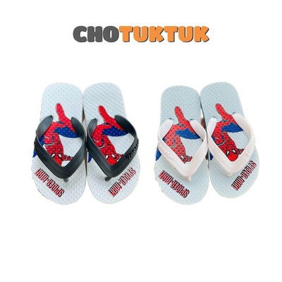 Dép bé trai siêu nhân quai kẹp chất cao su nhập khẩu Thái lan hiệu Chang thai &  Zenstar