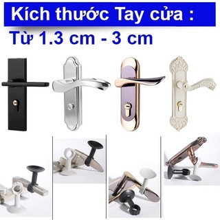 Chặn Cửa Silicon Đa Năng Dạng Ống, Nút Chặn Cửa Giảm Ồn
