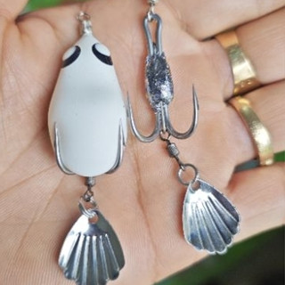 Nhái hơi ngọc trinh f1  3.8cm chì đúc siêu nhạy cá. mua 3 tặng 1body, mua 5 tặng 1. kiểm hàng k ưng trả về cho shop