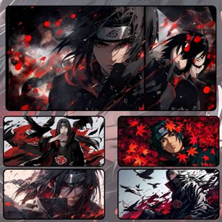  Bàn Di Chuột Tấm Lót Chuột ITACHI UCHIHA Cỡ Lớn 80x30cm   90x40cm   120x60cm Chống Trượt Bền Đẹp 