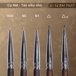  Cọ Nét Tán siêu nhỏ xíu Le Dai Phat cao cấp 