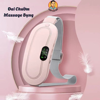 Đai Massage Chườm Ấm Giảm Đau Bụng Kinh Nguyệt, Máy Massage Bụng Lưng, Quà Tặng Chườm Ấm Cho Bạn Nữ