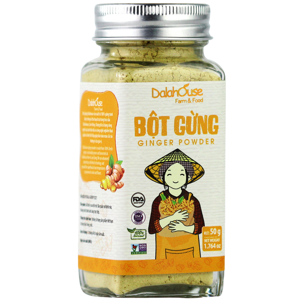 Bột Gừng Gingger Powder Dalahouse 50gr