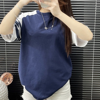 Áo thun Thom Browne 4 sọc phối vai thiết kế hot trend Nam nữ New 2024 áo hot trend 2023