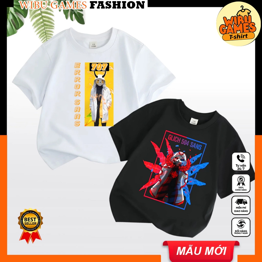 ÁO THUN Glich 504 Sans | Sans 707 - HEROTEAM SAMMY SIMMY PHONG CẬN