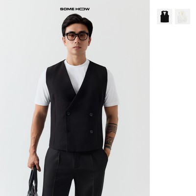  Áo Khoác Nam Gile Relaxed Basic Élan Tailor, Chất Vải Cotton Thoải Mái, AK0087, SOME HOW STORE