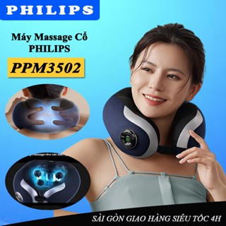 Máy Massage Cổ Vai Gáy PHILIPS 3502 - mô phỏng massage như các đầu ngón tay - BH 24 Tháng