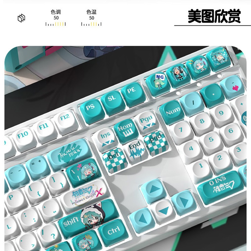 Tổng hợp keycap dễ thương, chất liệu PBT cao cấp, lắp được cho nhiều loại bàn phím | BigBuy360 - bigbuy360.vn