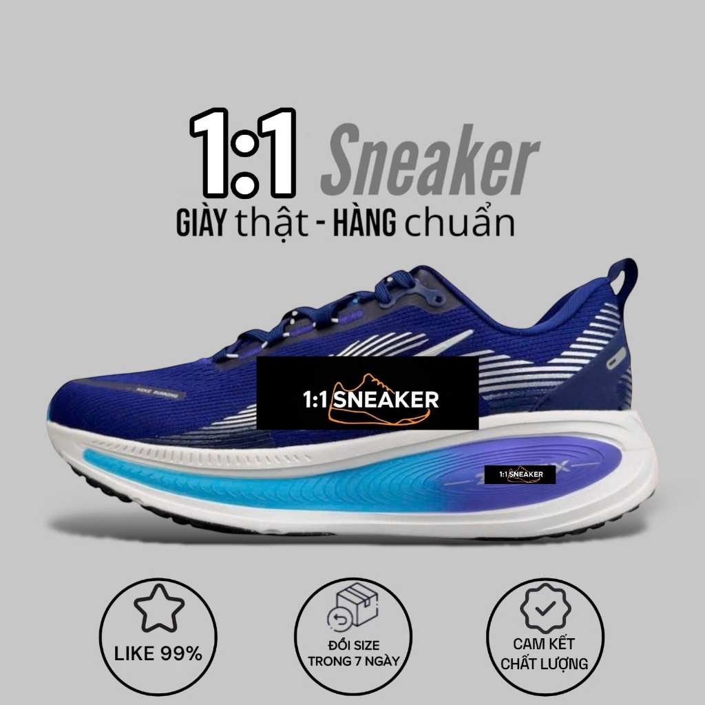 Giày chạy bộ nam nữ VOMERO 18 – Êm ái, thoáng khí, chạy bộ & đi học đi làm