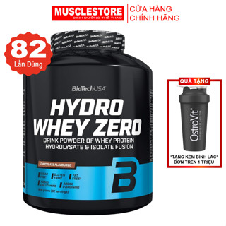  BiotechUSA HYDRO WHEY ZERO 100% Whey Protein Hydrolyzed  4LBS  Hỗ Trợ Phục Hồi  Phát Triển Cơ Bắp 