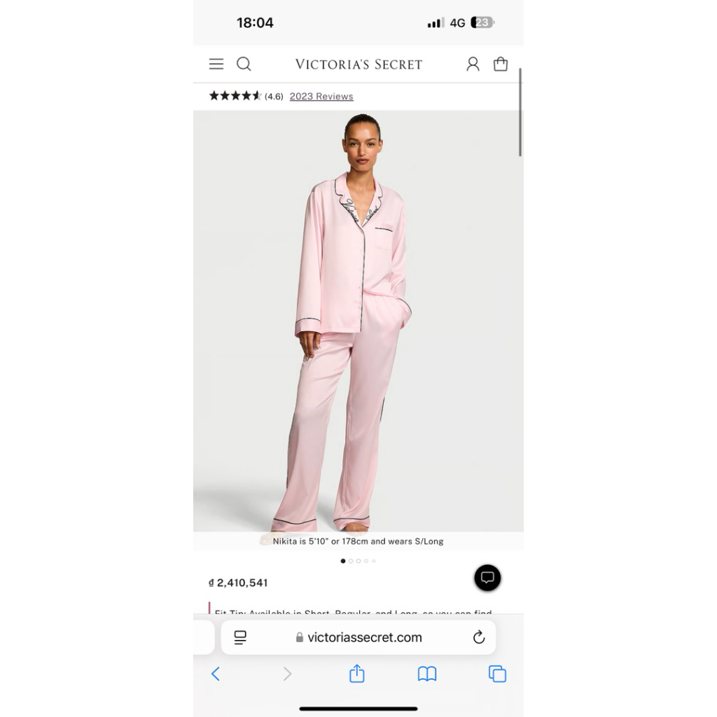 SET PIJAMA VICTORIA’S SECRET auth.