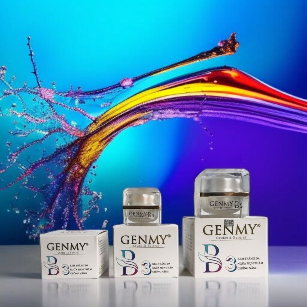 Genmy Kem Genmy B3 mụn thâm mờ sẹo 10g 18g 30g (hàng mới)