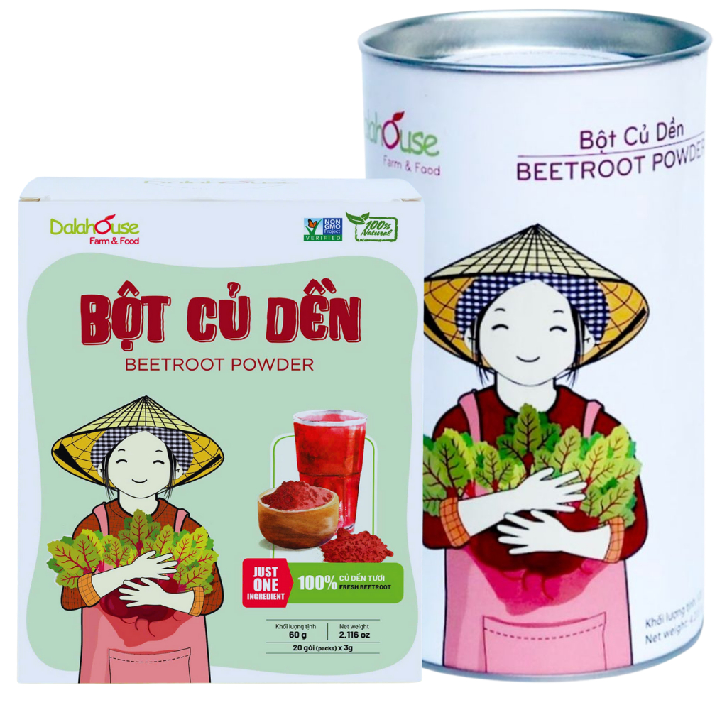 bột củ dền sấy lạnh Dalahouse