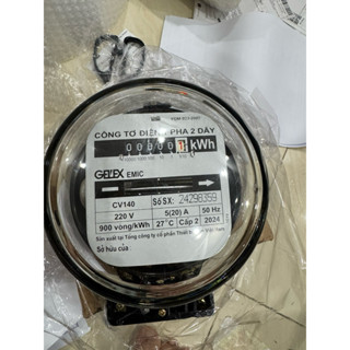 Công tơ điện 1 pha 2 dây (thương hiệu emic) (ảnh tự shop chụp)
