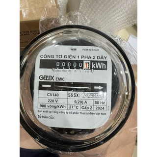 Công tơ điện 1 pha 2 dây (thương hiệu emic) (ảnh tự shop chụp)