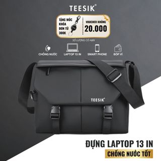 Túi đeo chéo nam TEE SIK túi nam cặp sách nam chống nước túi đựng laptop 13 in nhiều ngăn TS65