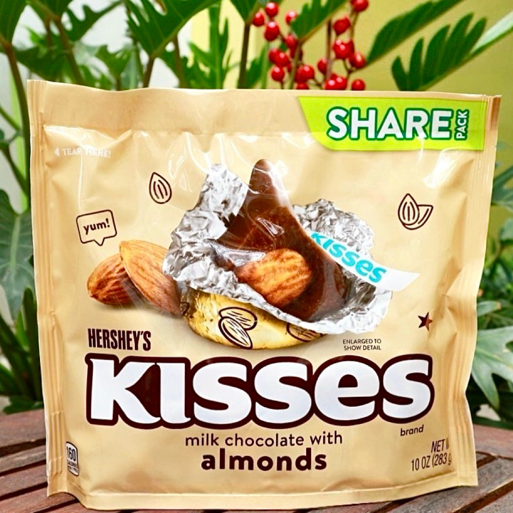 Kẹo Milk Chocolate Hershey's Kisses Socola Sữa Của Mỹ Mix Nhiều Vị