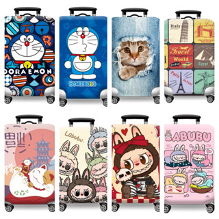  Túi bọc bảo vệ vali - Áo vỏ bọc vali - Trùm vali Tổng hợp nhiều mẫu Vải co giản 4 Chiều Chất thun Siêu dày labubu 