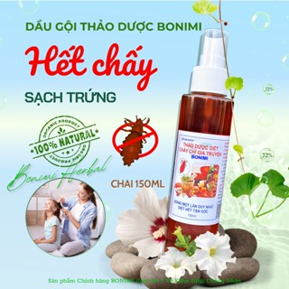  Xịt Ủ Chấy. Dầu Gội Thảo Dược Bonimi. Hỗ Trợ Diệt Chấy Chí Và Trứng. Ủ Chấy Chí 