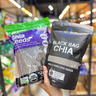  Hạt Chia Hữu Cơ Úc Vỏ Tím absolute organic Chia Seed 500G 