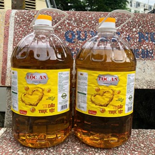 Dầu ăn Lộc An, Cooking Oil Can 9 Lít - Dầu thực vật thể tích thể lỏng 8500ml