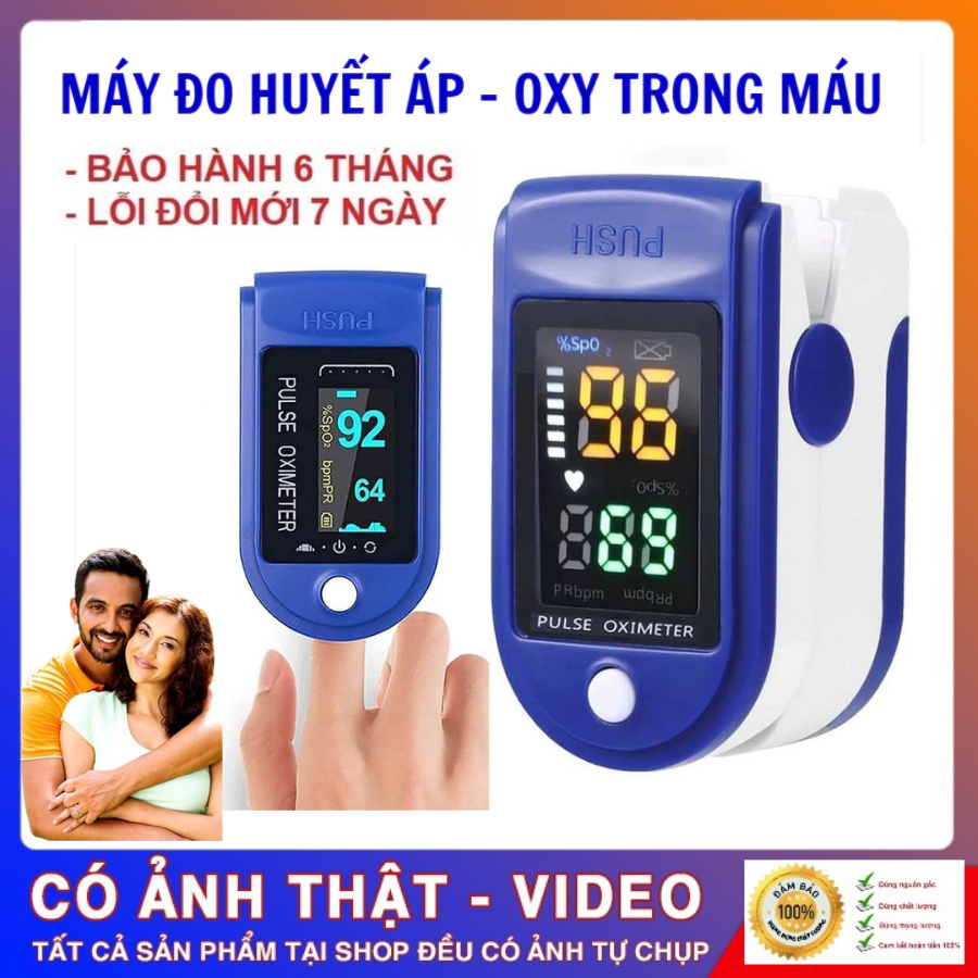 ✅ Máy Đo Nồng Độ Oxy SPO2 Và Nhịp Tim JUMPER JPD-500D OLED (Xoay 4 chiều) | Công Nghệ Đức, BH 24TH đ
