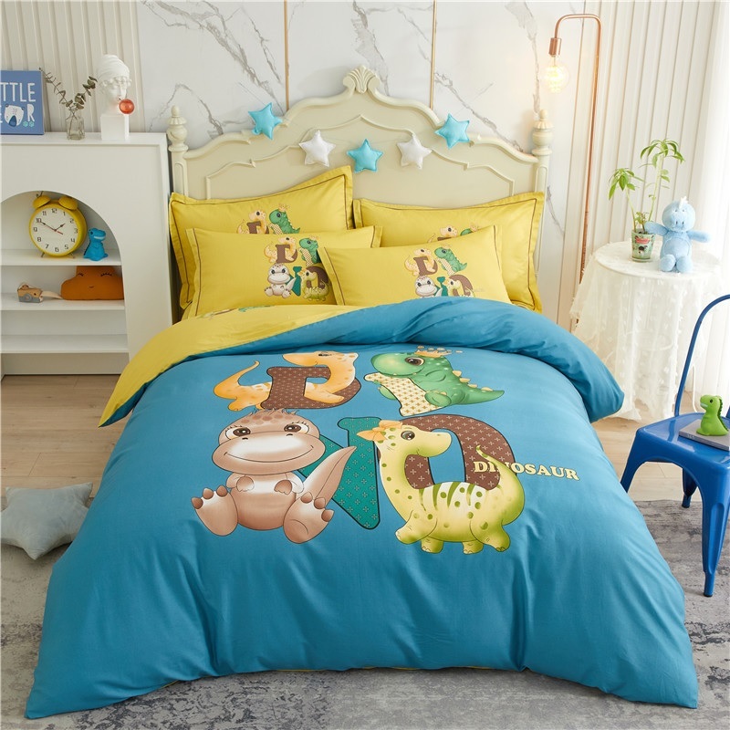 Bộ vỏ chăn ga 3 chi tiết (vỏ chăn, ga, 1 vỏ gối) chăn ga trẻ em