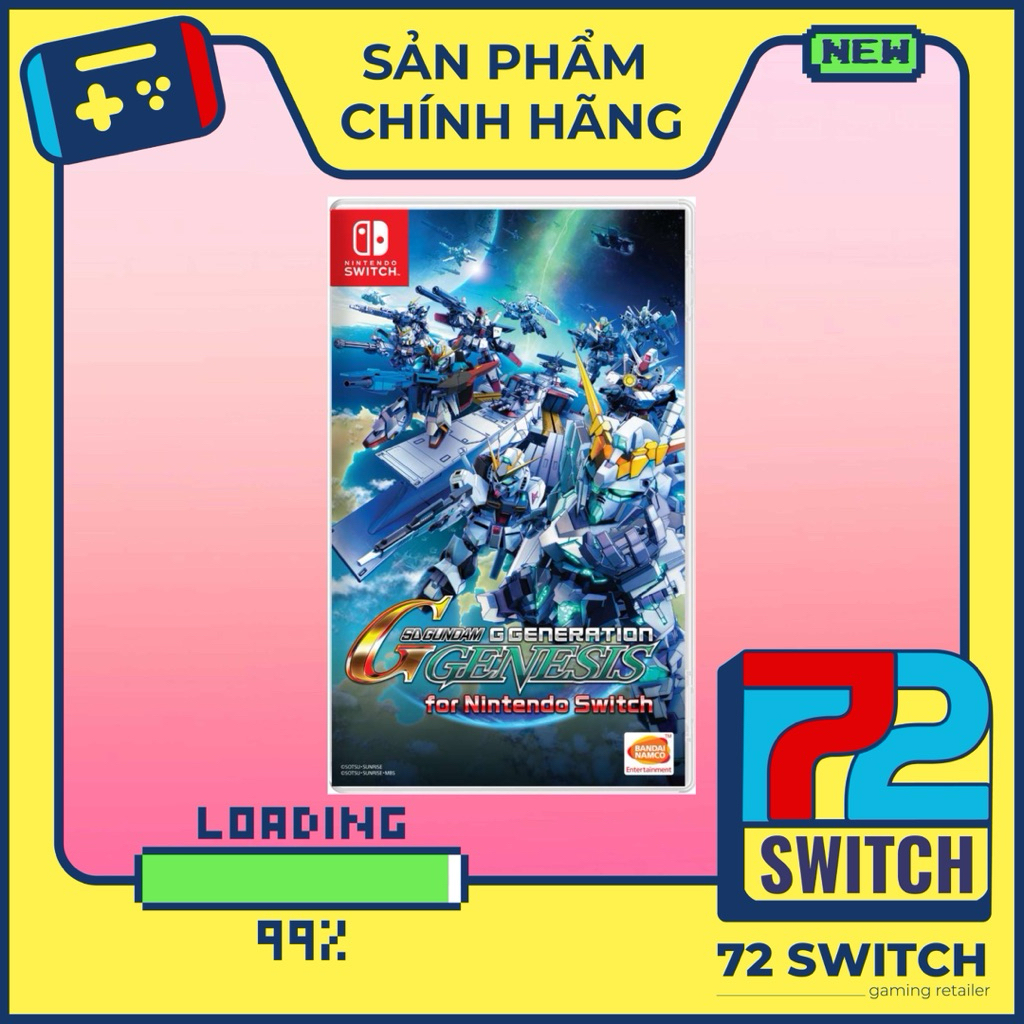Băng Game SD GUNDAM G GENERATION GENESIS for Nintendo Switch