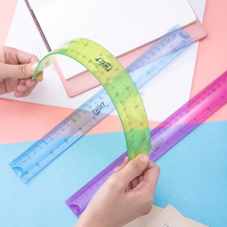 Thước dẻo 20cm Deli 6208- Thước dẻo 30cm Deli 6209
