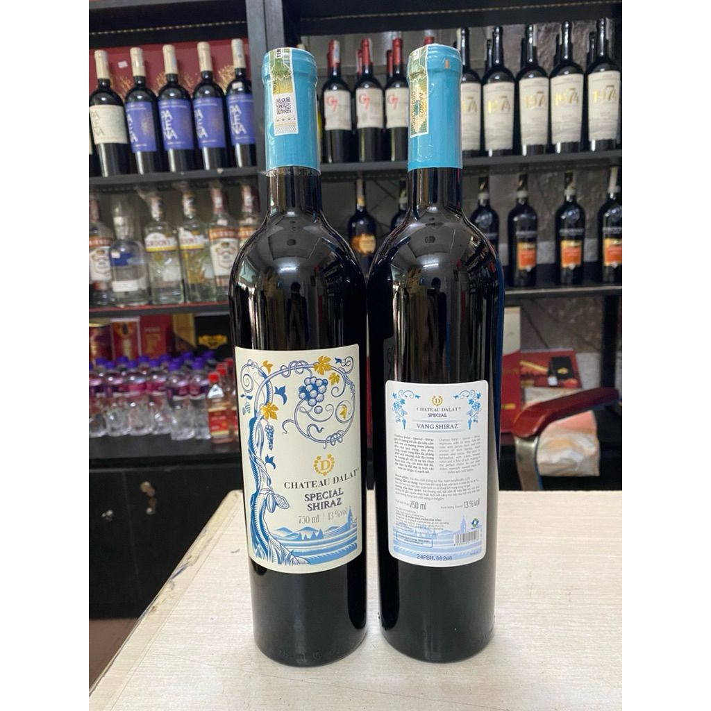 Ruou Vang Đà Lạt Chateau Dalat SPECIAL Shiraz 13% 750ml