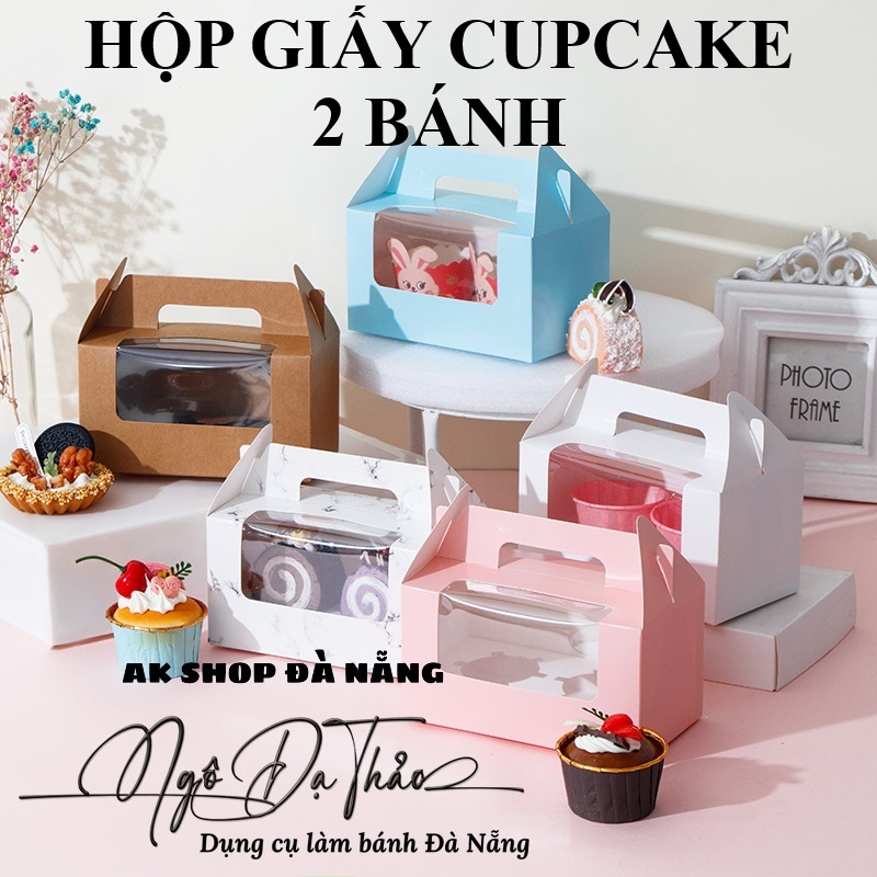Set 10 hộp giấy cupcake 2 bánh ( DANANGBAKINGTOOL 2111.005)
