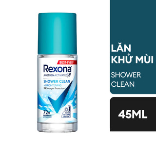   HSD 2027 Lăn Khử Mùi Rexona lên đến 72H dưỡng sáng tự nhiên khô thoáng tối ưu chai mới 45 ml 