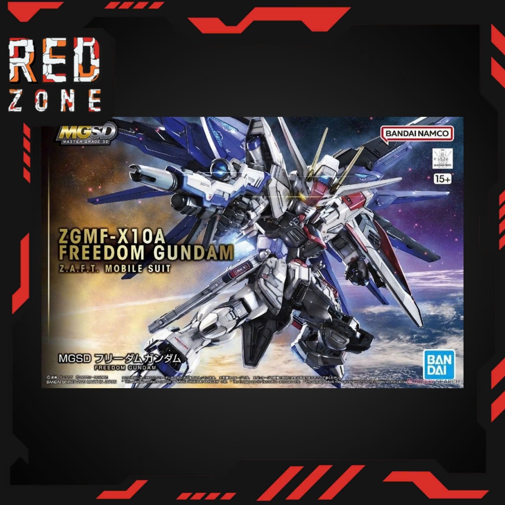 Mô Hình Lắp Ráp MGSD MASTER GRADE SD FREEDOM GUNDAM Chính Hãng Bandai