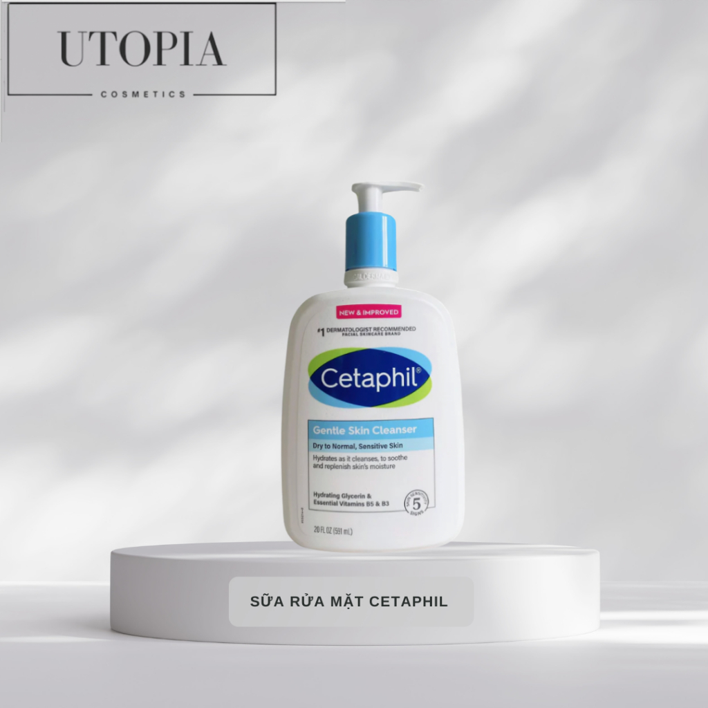Sữa rửa mặt cetaphil mẫu mới
