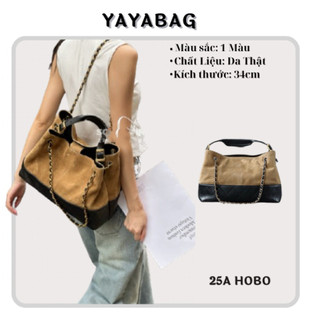 ⛔️[GIÁ TỐT NHẤT]Túi Quai Xách 25A Hobo Da Thật Cao Cấp Túi Đeo Chéo Hotrend - Size32cm