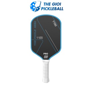  Vợt Pickleball T700 Màu Xanh Dương Sợi Carbon Bề Mặt Nhám Siêu Nhẹ - DONLIMA 