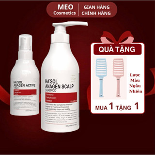  Combo Dầu Gội Đỏ Xịt Dưỡng Kích Mọc Tóc Hasol 100ml 