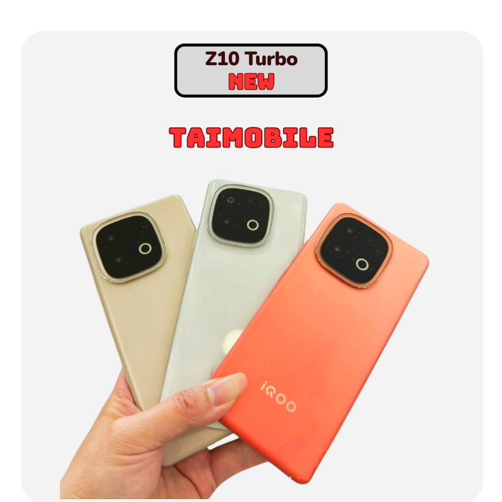 Điện thoại Vivo iQOO Z10 Turbo fullbow new 100%  Dimensity 8400 Pin 7620mAh Màn Hình 144Hz