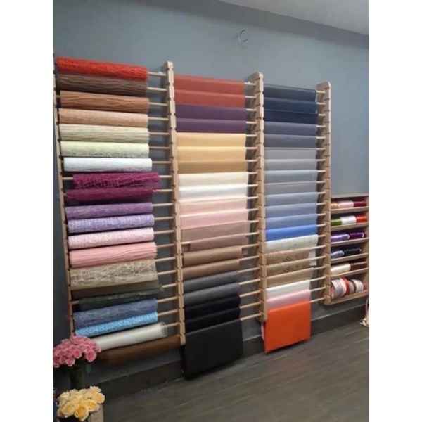 Kệ gỗ treo cuộn giấy gói hoa RUY BĂNG