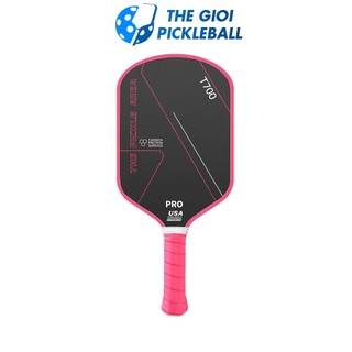  Vợt Pickleball T700 Dày 16mm Sợi Carbon Bề Mặt Nhám Siêu Nhẹ Màu Hồng - DONLIMA 