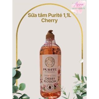Sữa Tắm Thiên Nhiên Purité 1.1L Hoa Anh Đào - Hoa Hồng