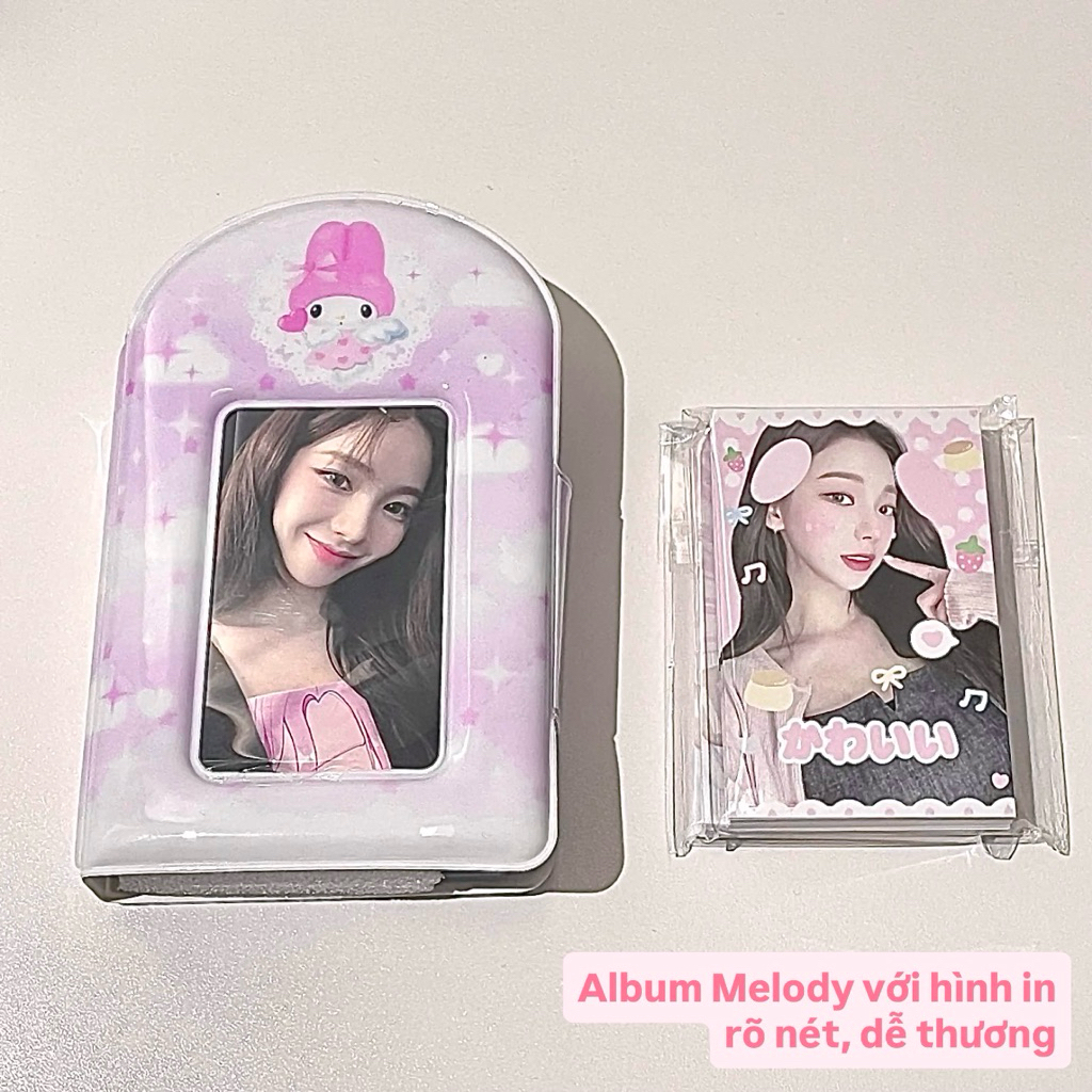 Collect Book 1 ô Album ảnh mini lưu trữ lomo card phong cách Hàn Quốc