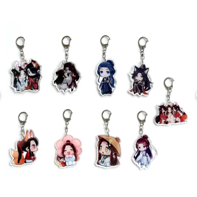 TGCF Acrylic Keychain Tian Guan Ci Fu Acrylic Keychain, Heaven Official's Blessing Keychain, Hua Che