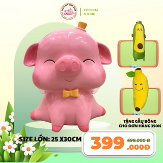  Heo đất thiên thần thạch cao cấp Mua 1 tặng 1  hoả tốc  size lớn 25x30cm quà tặng số lượng có hạn 