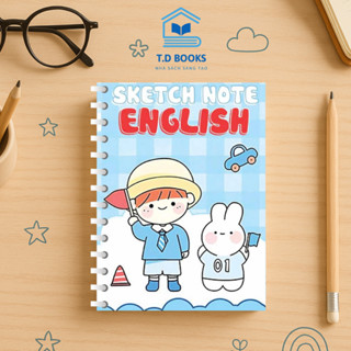 Sổ Tay Sketchnote English - Tổng Hợp Ngữ Pháp Tiếng Anh Dễ Hiểu, Ôn Tập Hiệu Quả