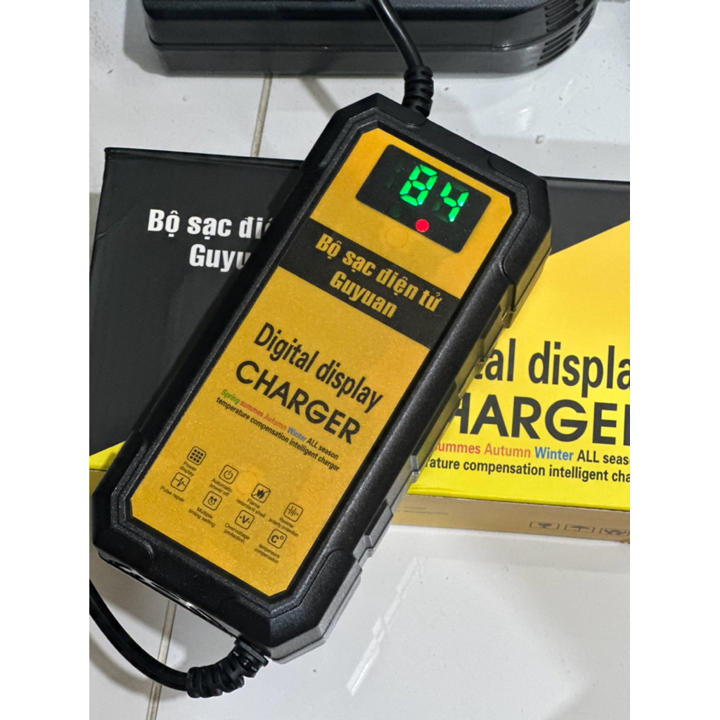 SẠC ẮC QUY CHỐNG PHÙ BÌNH NHẬP KHẨU GUYUAN 48V12AH 48V20AH 60V20AH