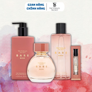 Body Mist Victoria Secret Chính Hãng Bare Rose, Xịt Thơm Body Toàn Thân Hương Nước Hoa 250ml